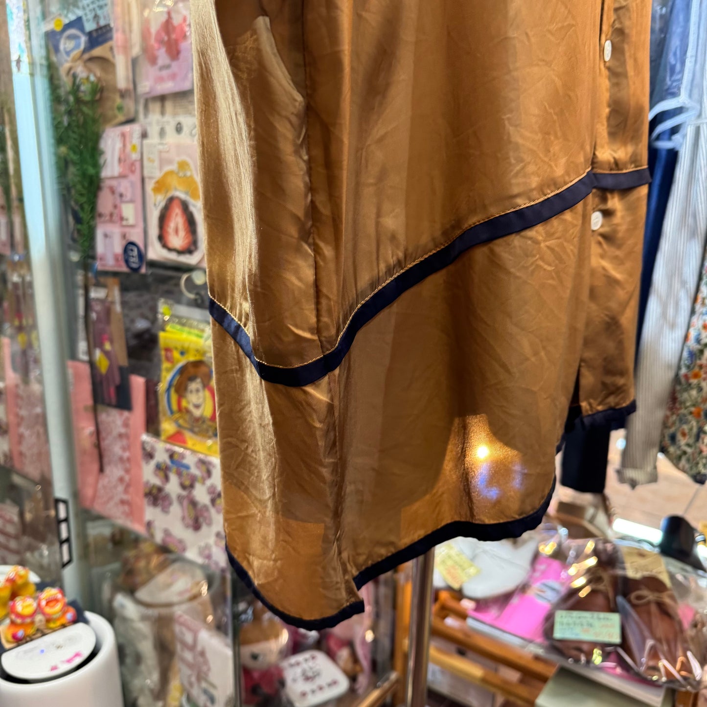 Rosier Brown Shirt, made in Japan