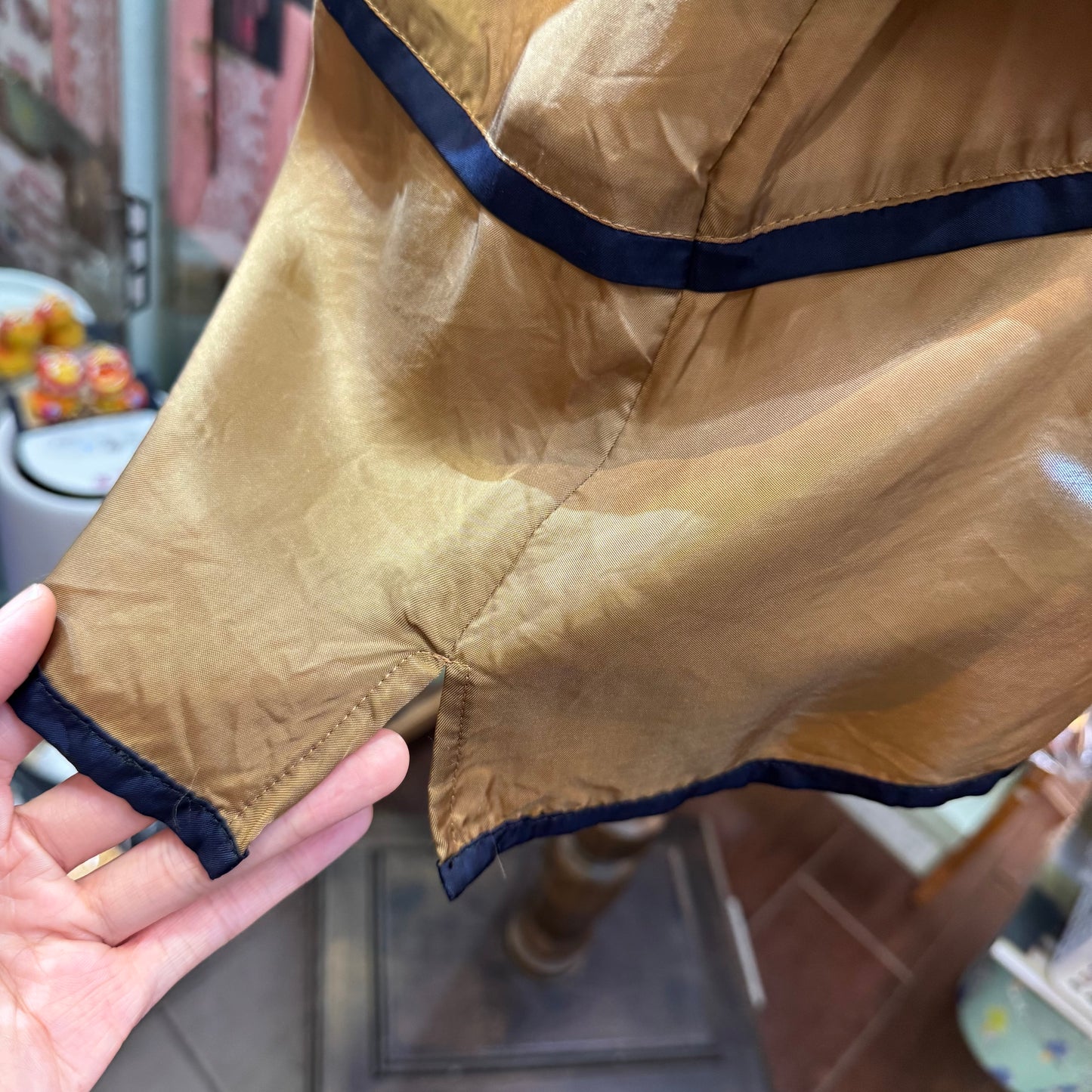 Rosier Brown Shirt, made in Japan