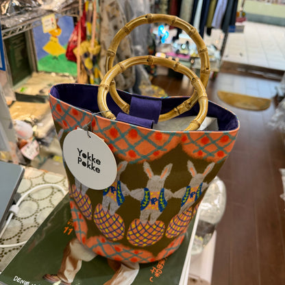 Yokke Pokke Rabbits Handbag, made in Japan