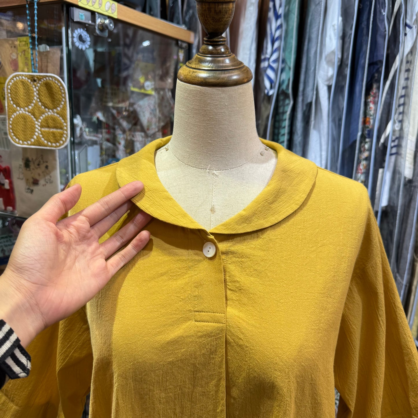Lueuf Cotton Top, 2 Colors, made in Japan