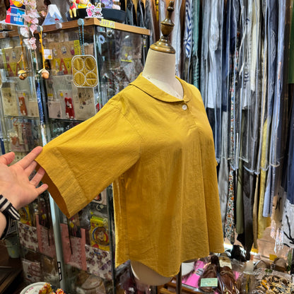 Sale- Lueuf Cotton Top, 2 Colors, made in Japan
