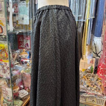 Sale- Mizuiro ind Black Balloon Skirt, made in Japan