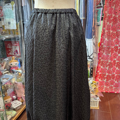 Sale- Mizuiro ind Black Balloon Skirt, made in Japan
