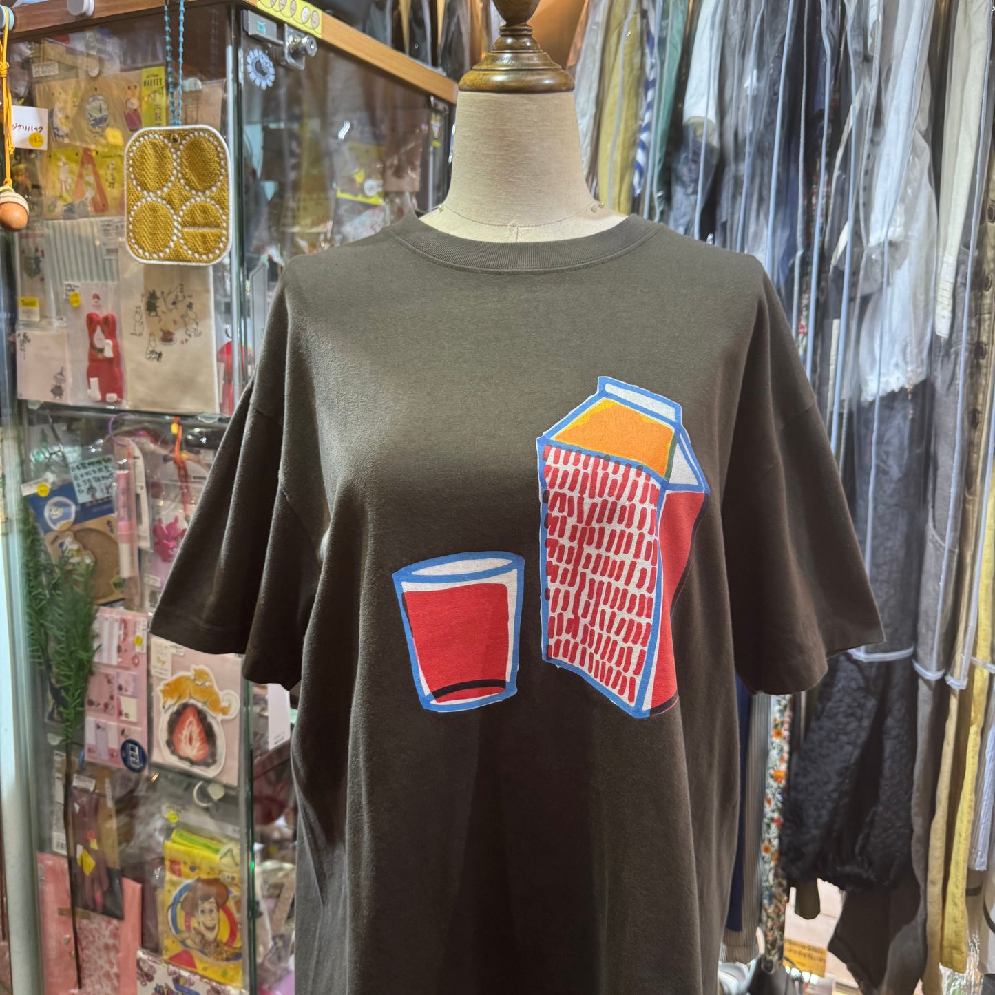 All Hours Milk T-shirt, 2 Colors, made in Japan