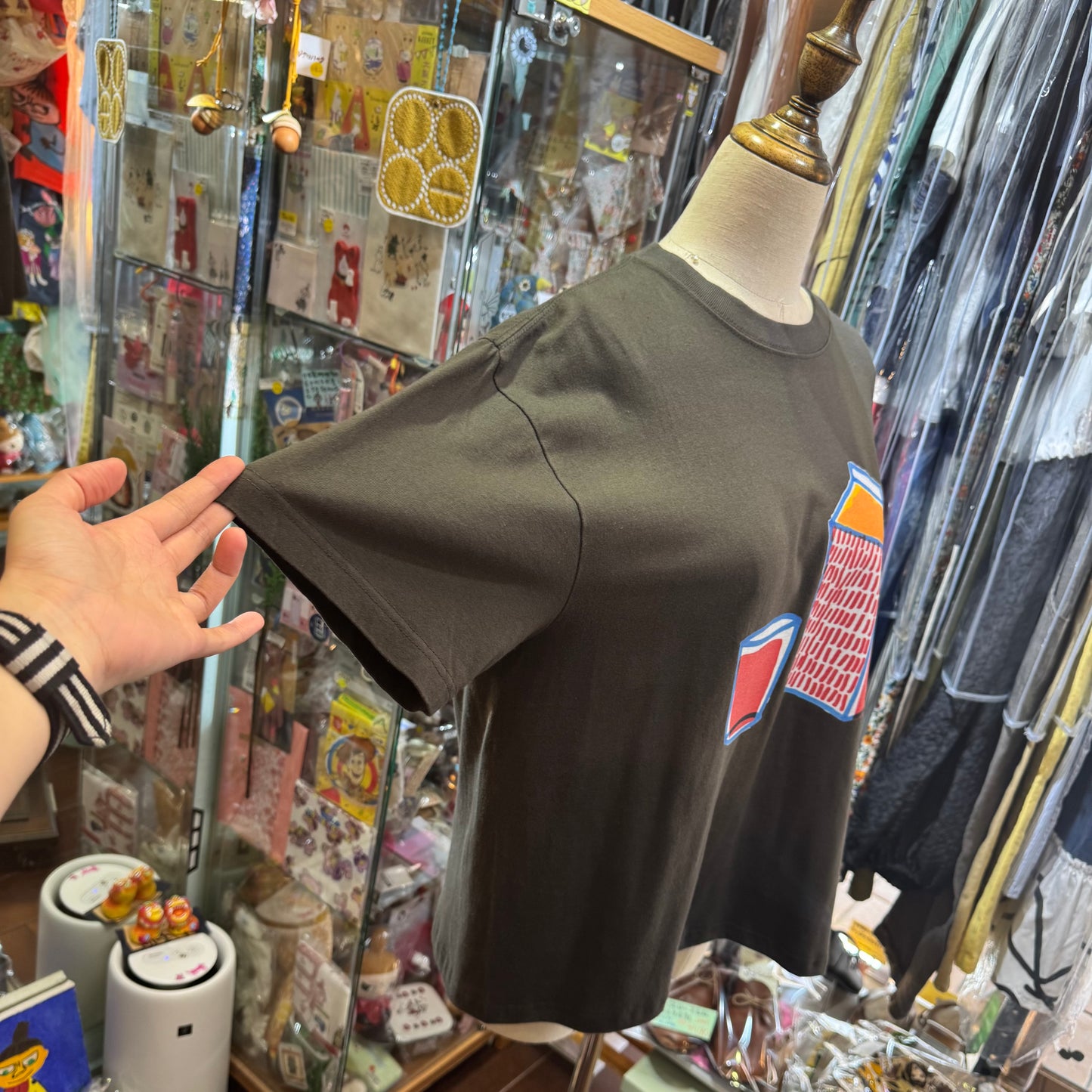 All Hours Milk T-shirt, 2 Colors, made in Japan