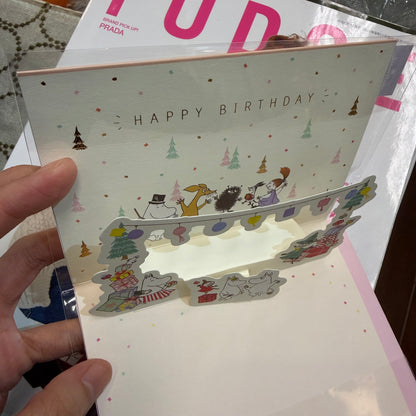 Moomin and Little My Birthday Card, “Special Birthday”