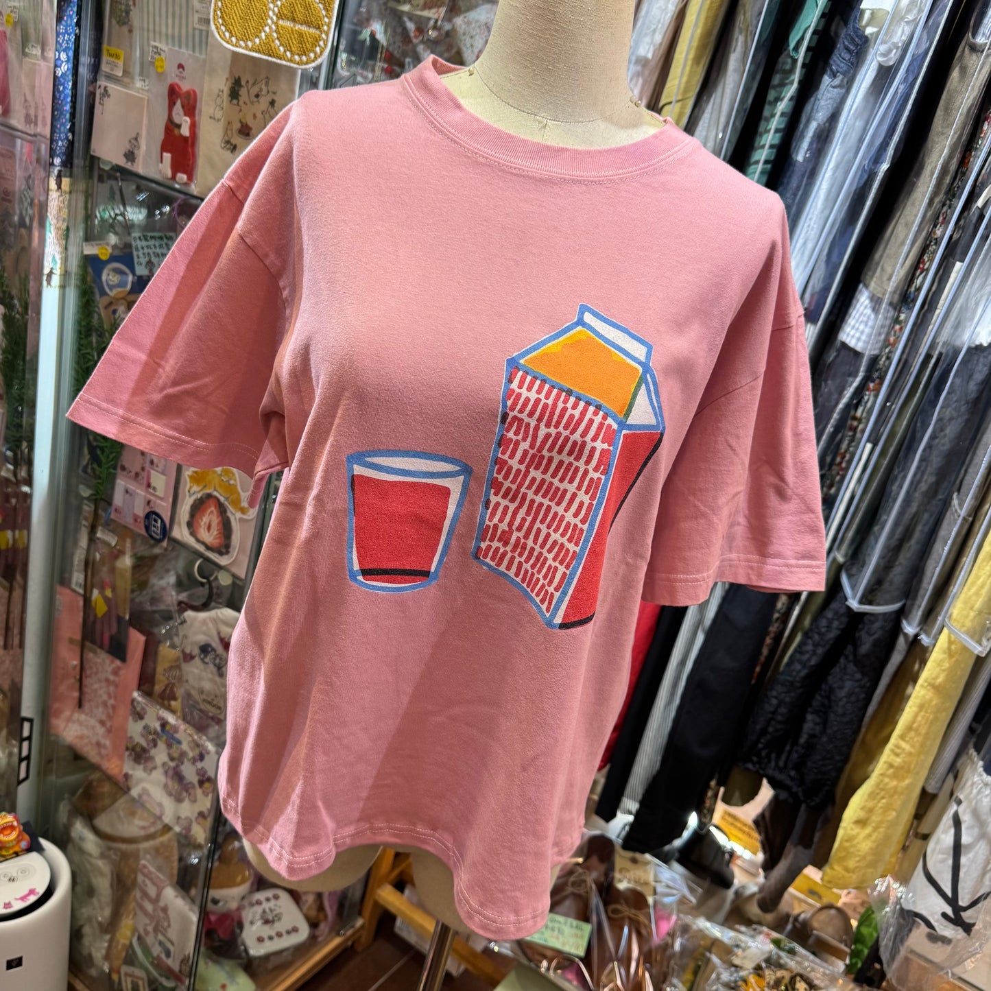 All Hours Milk T-shirt, 2 Colors, made in Japan