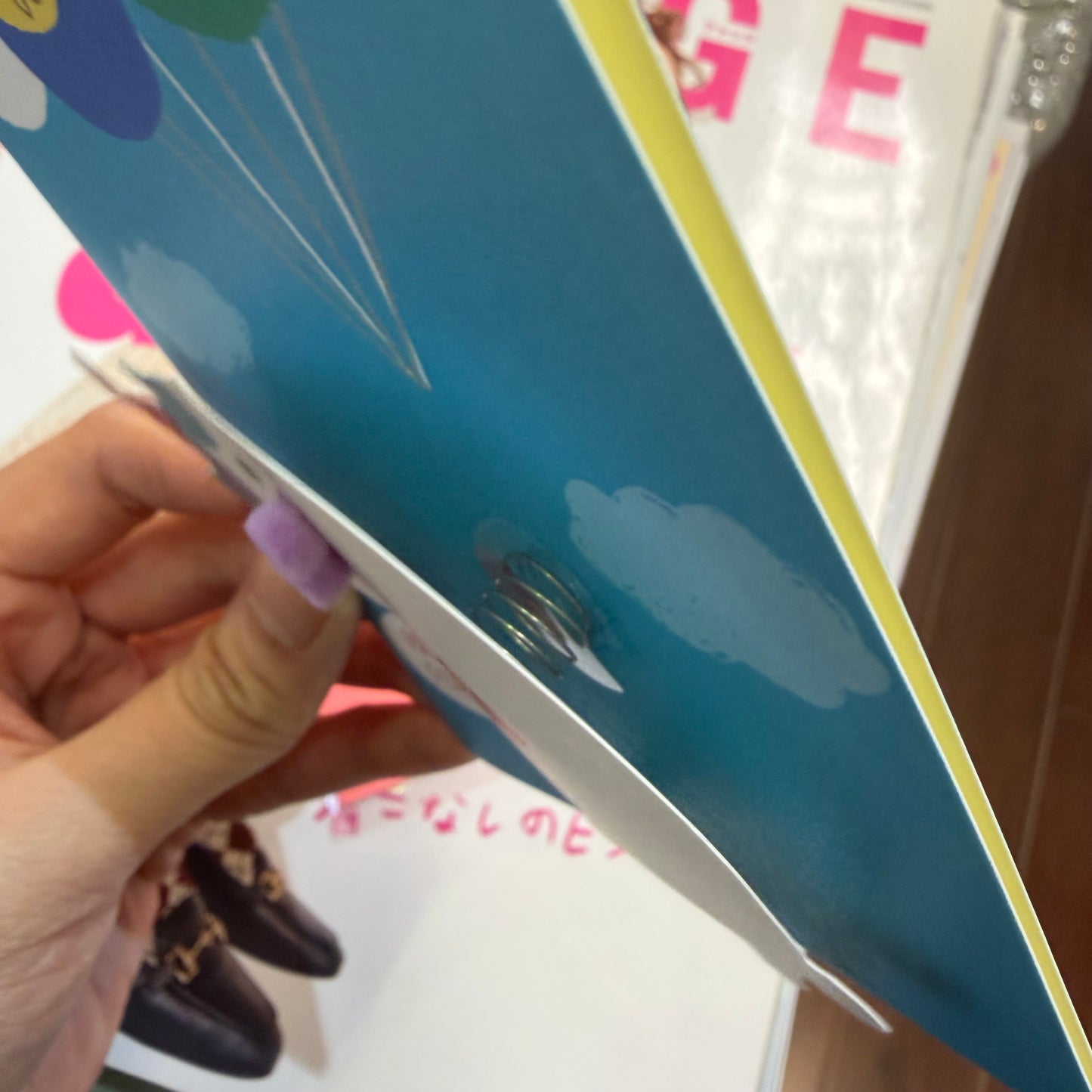 Fluffmoumou Cat Birthday Card, “Happy Birthday”, made in Japan