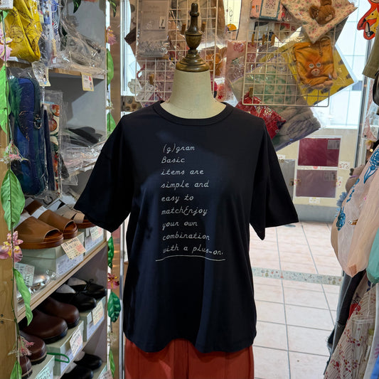 (g) Navy Basic… T-shirt, made in Japan