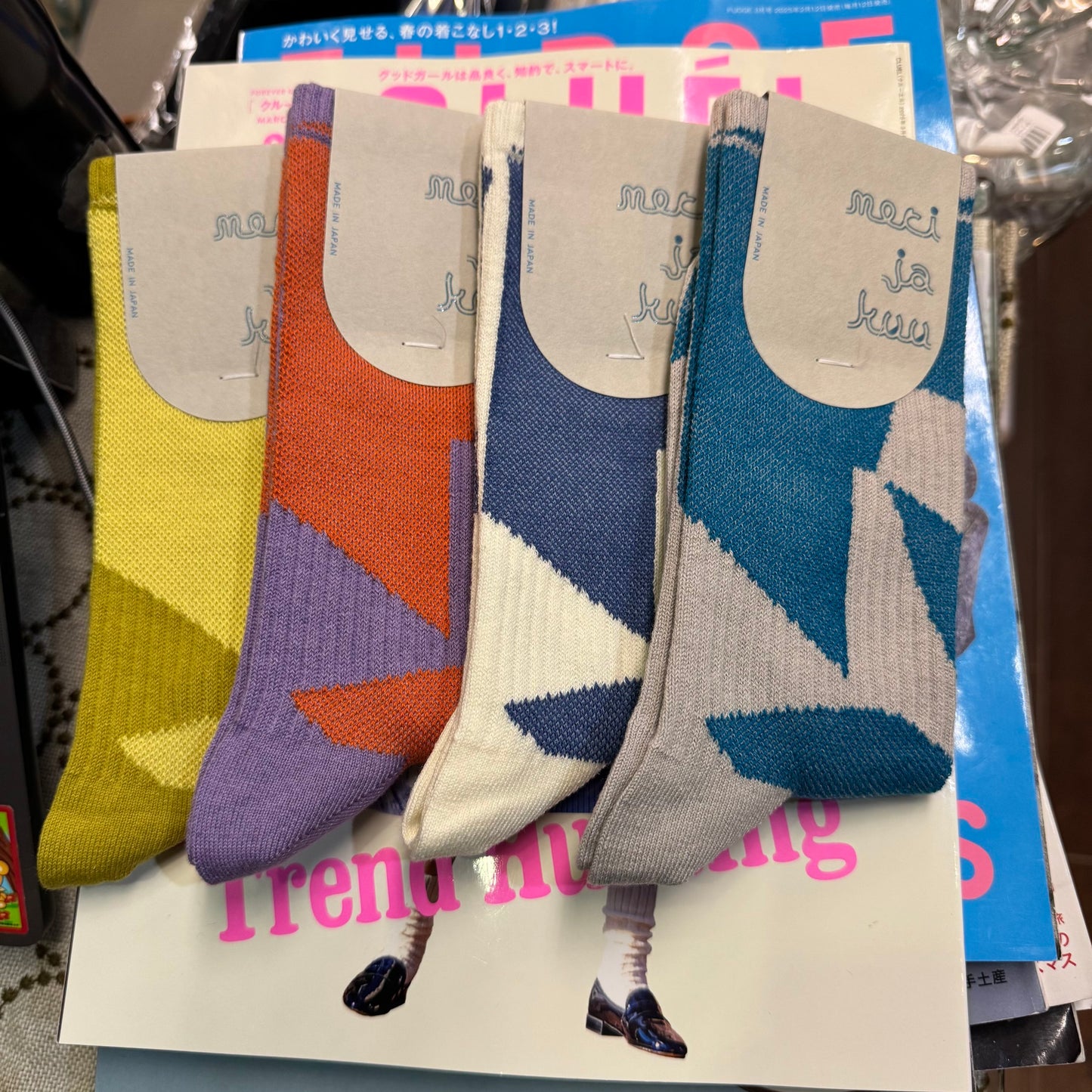meri ja kuu Socks, 4 Colors, made in Japan