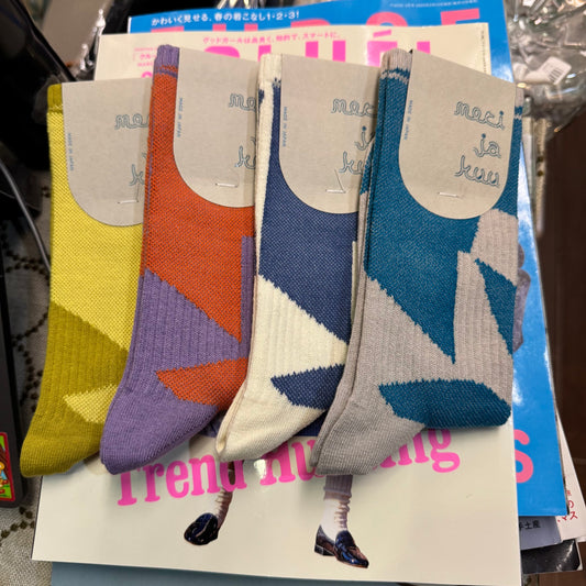 meri ja kuu Socks, 4 Colors, made in Japan