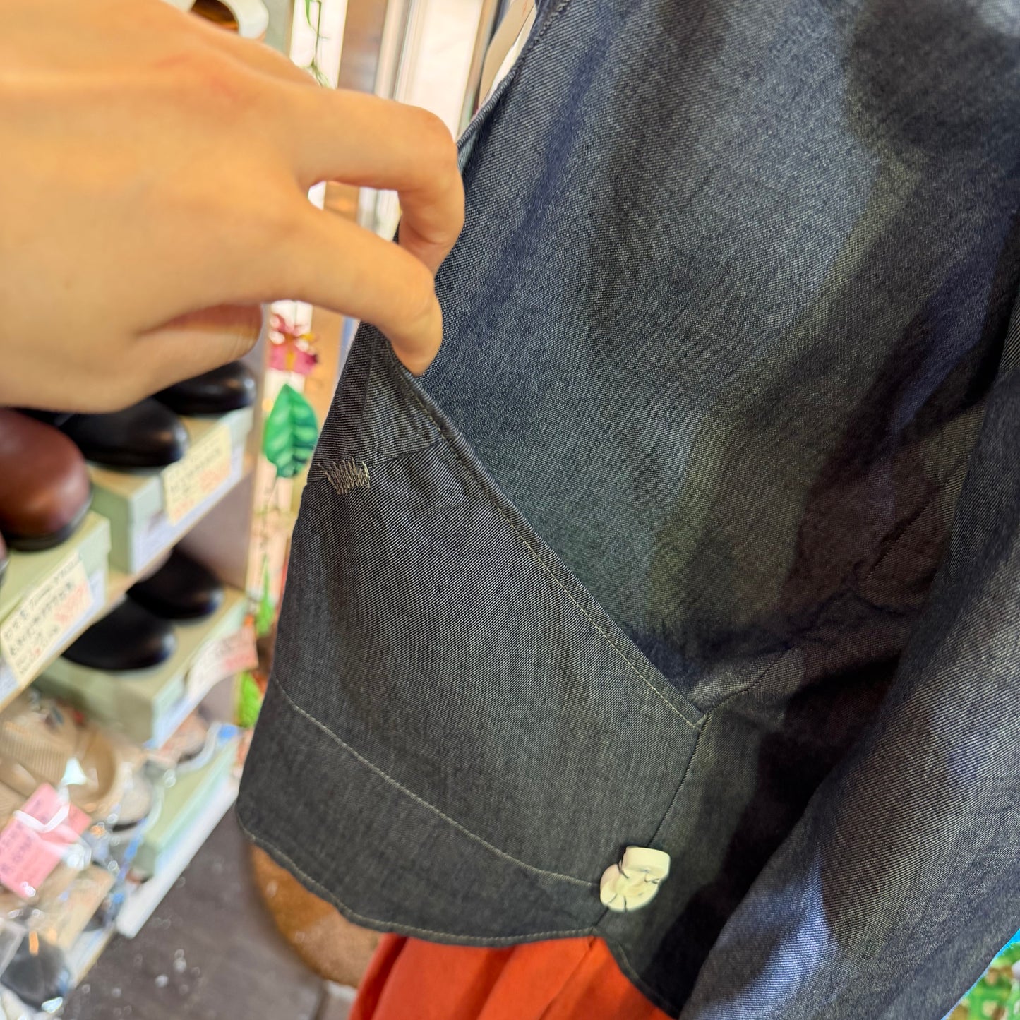 VM Denim Blouse, made in Japan