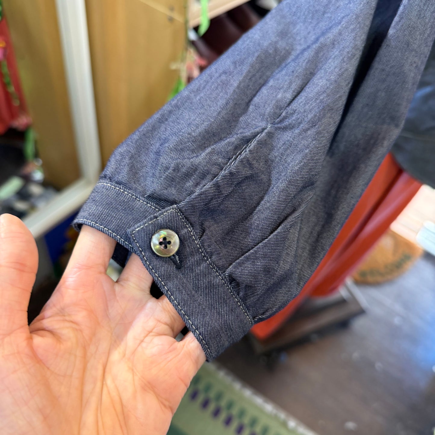 VM Denim Blouse, made in Japan