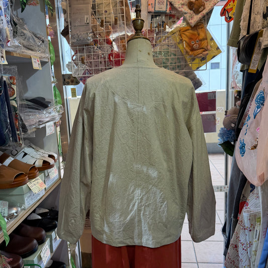 Ina Ivory Cotton Linen Jacket, made in Japan