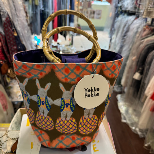 Yokke Pokke Rabbits Handbag, made in Japan