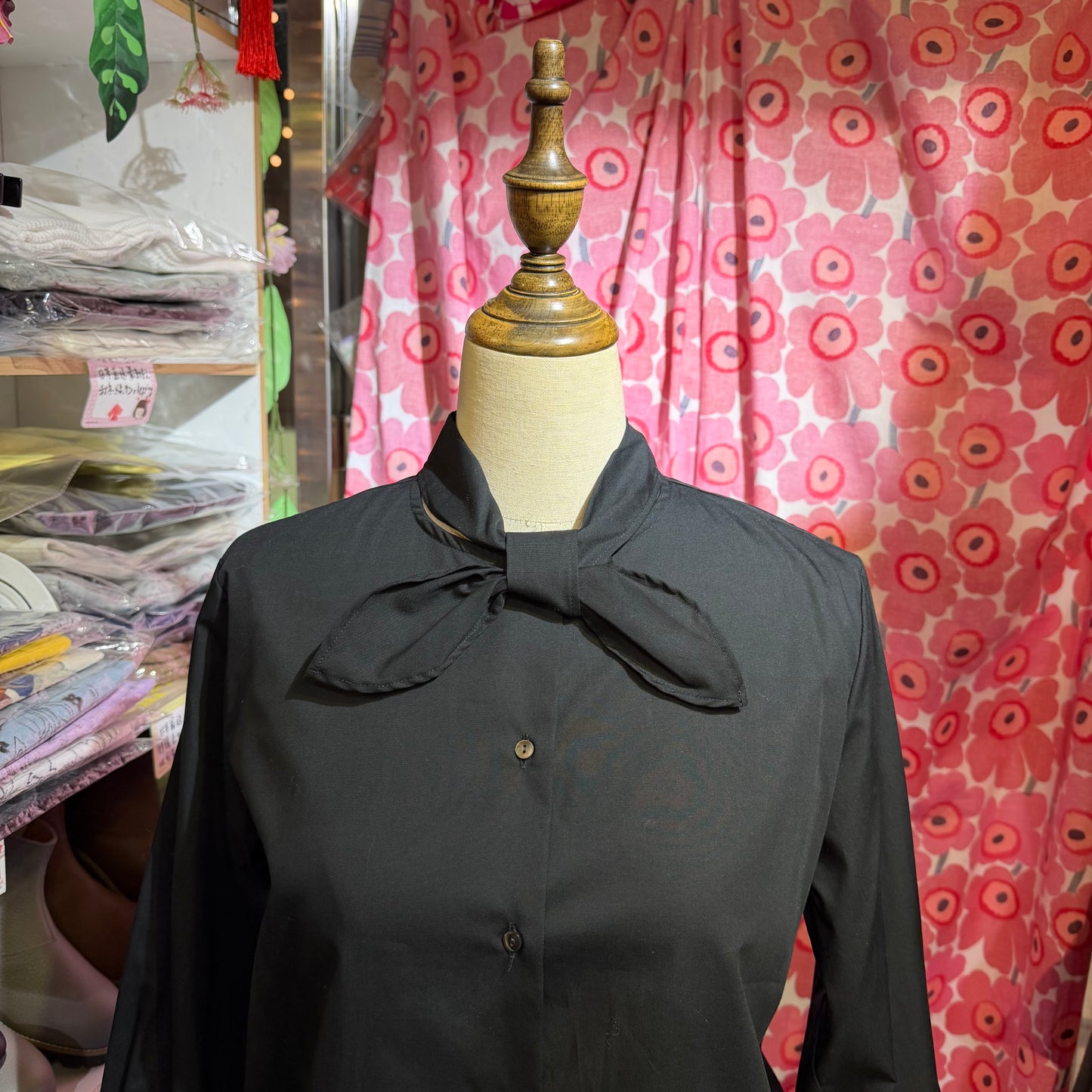 Sale- Mizuiro Ind Black Shirt, made in Japan