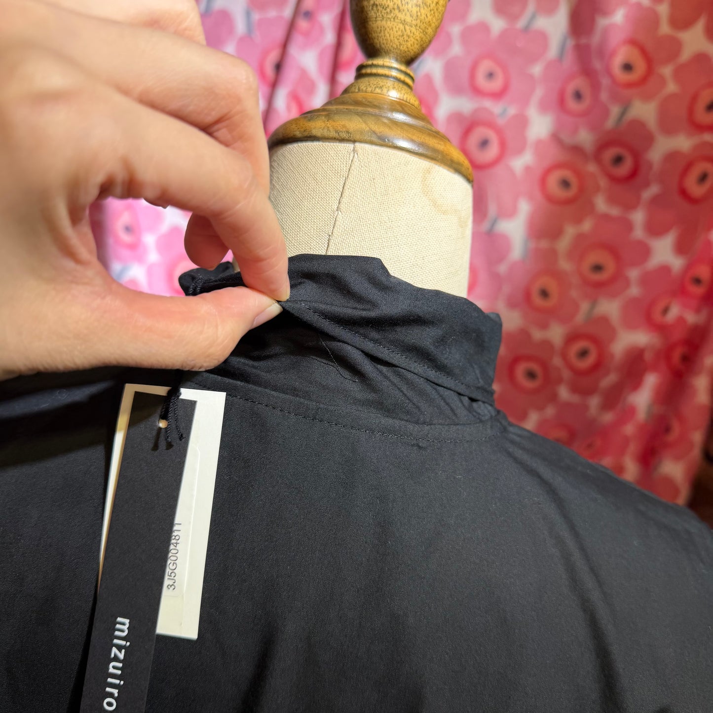 Sale- Mizuiro Ind Black Shirt, made in Japan