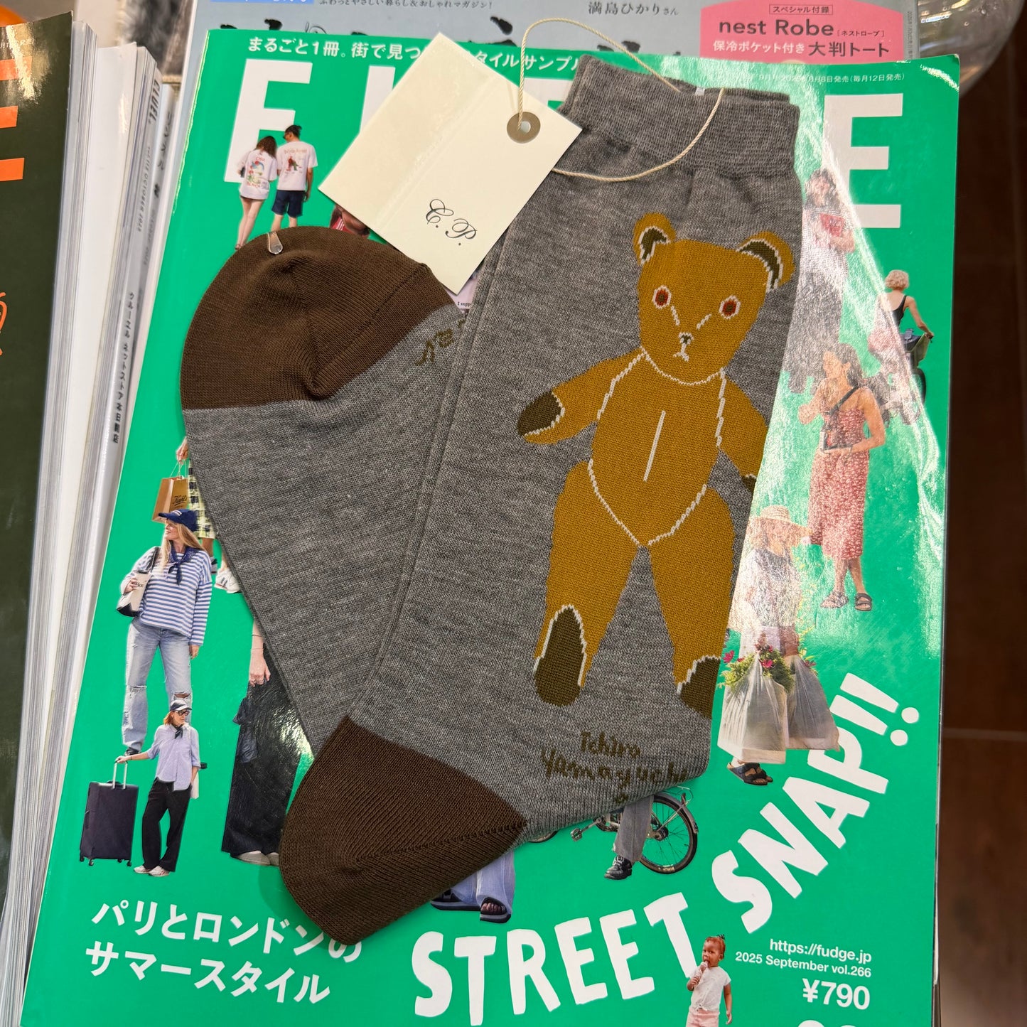 Conges Payes X  Ichiro Yamaguchi Socks,  2 patterns, made in Japan