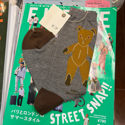 Conges Payes X  Ichiro Yamaguchi Socks,  2 patterns, made in Japan