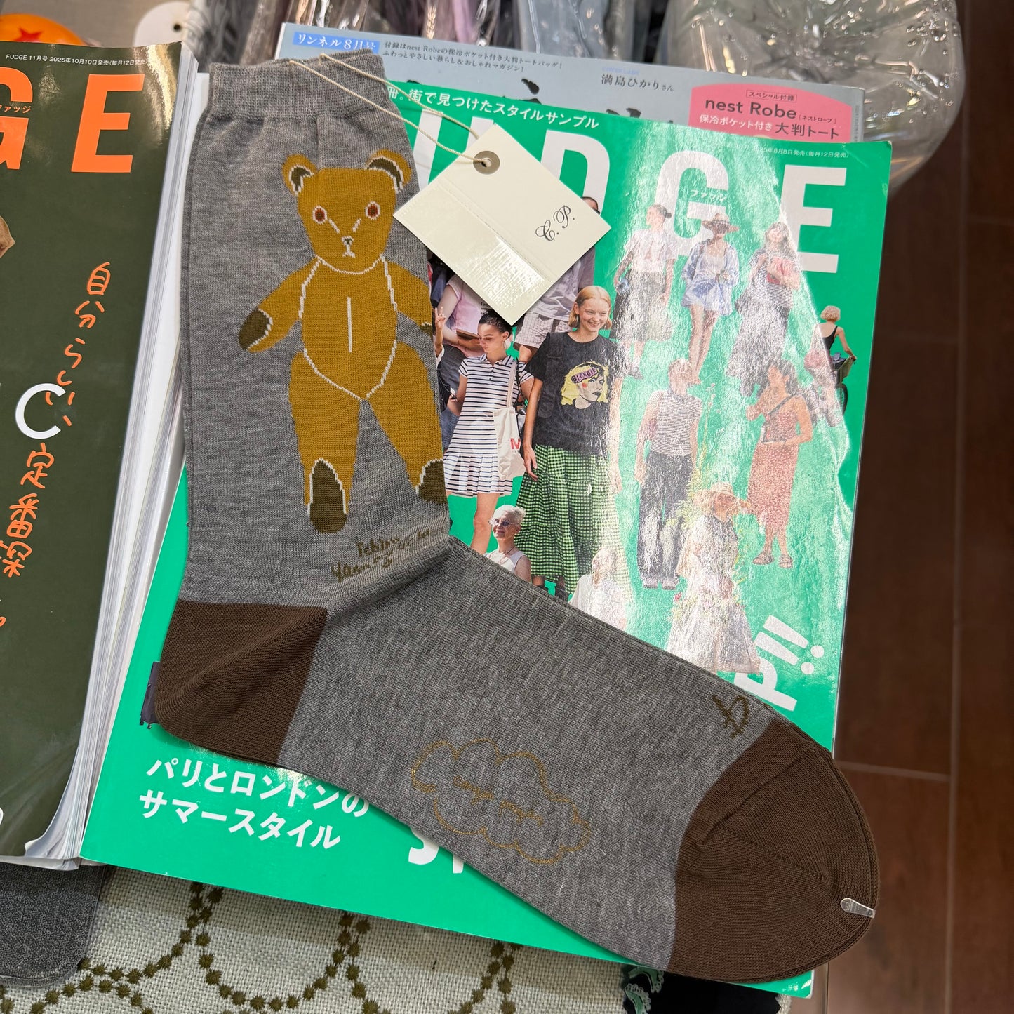 Conges Payes X  Ichiro Yamaguchi Socks,  2 patterns, made in Japan