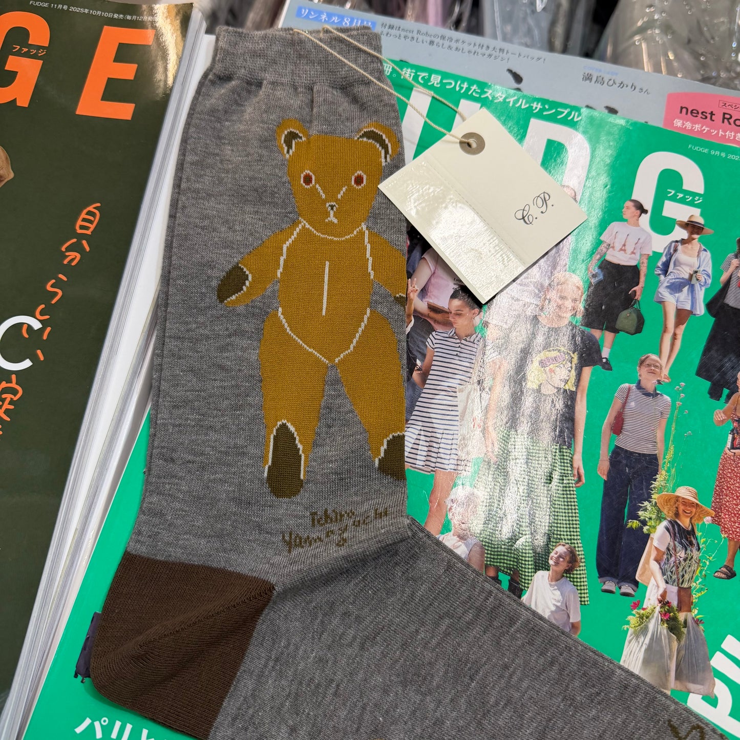 Conges Payes X  Ichiro Yamaguchi Socks,  2 patterns, made in Japan