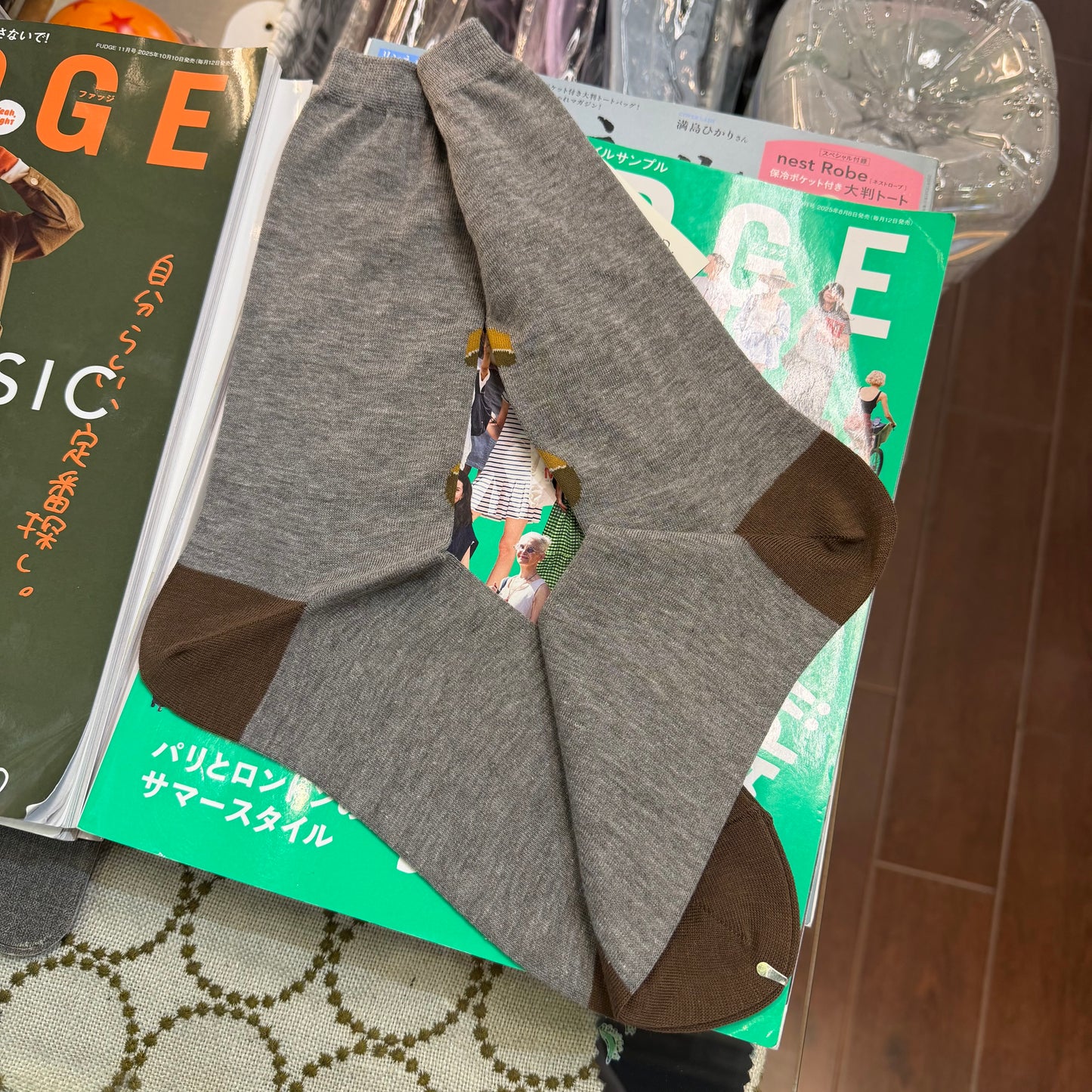 Conges Payes X  Ichiro Yamaguchi Socks,  2 patterns, made in Japan