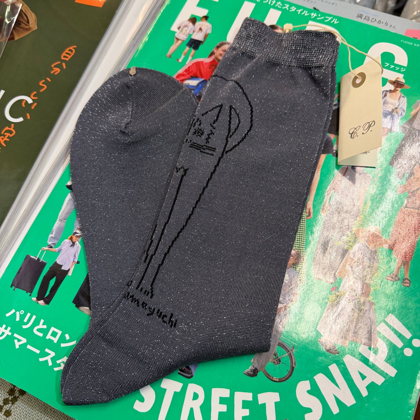 Conges Payes X  Ichiro Yamaguchi Socks,  2 patterns, made in Japan