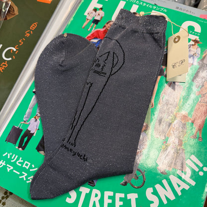Conges Payes X  Ichiro Yamaguchi Socks,  2 patterns, made in Japan