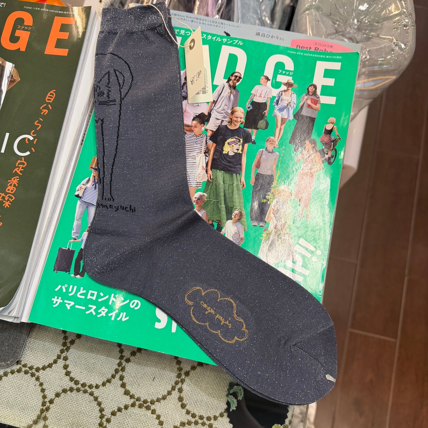 Conges Payes X  Ichiro Yamaguchi Socks,  2 patterns, made in Japan