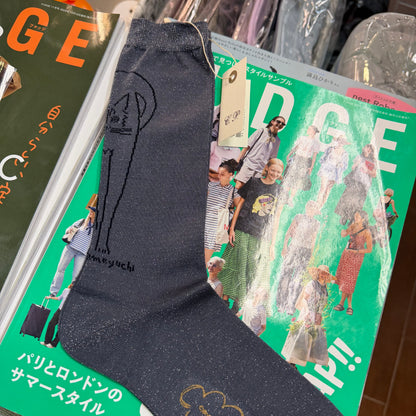 Conges Payes X  Ichiro Yamaguchi Socks,  2 patterns, made in Japan
