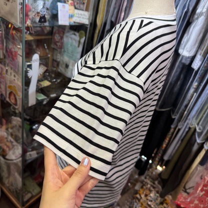 La marine Française Striped MARINE  T-shirt, made in Japan