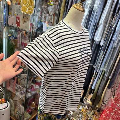 La marine Française Striped MARINE  T-shirt, made in Japan