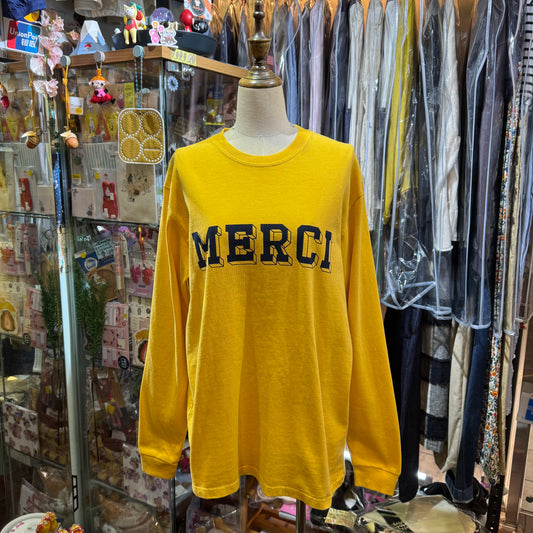 Ichi MERCI Mustard Long T-shirt