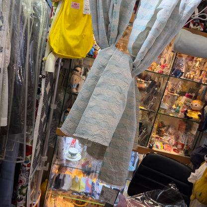 Tumugu Checked Scarf, 2 Colors, made in Japan