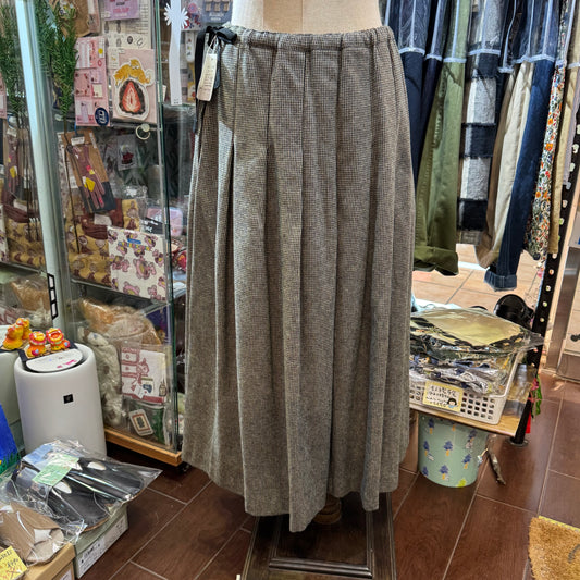 Ina Tweedy Cotton Skirt, made in Japan
