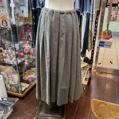 Ina Tweedy Cotton Skirt, made in Japan