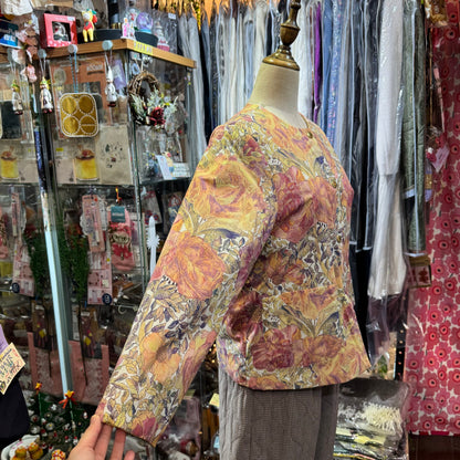 Sale- Vent d Ouest X Liberty London 2Way Beige Jacket, made in Japan