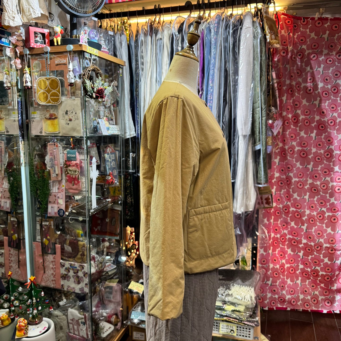 Sale- Vent d Ouest X Liberty London 2Way Beige Jacket, made in Japan