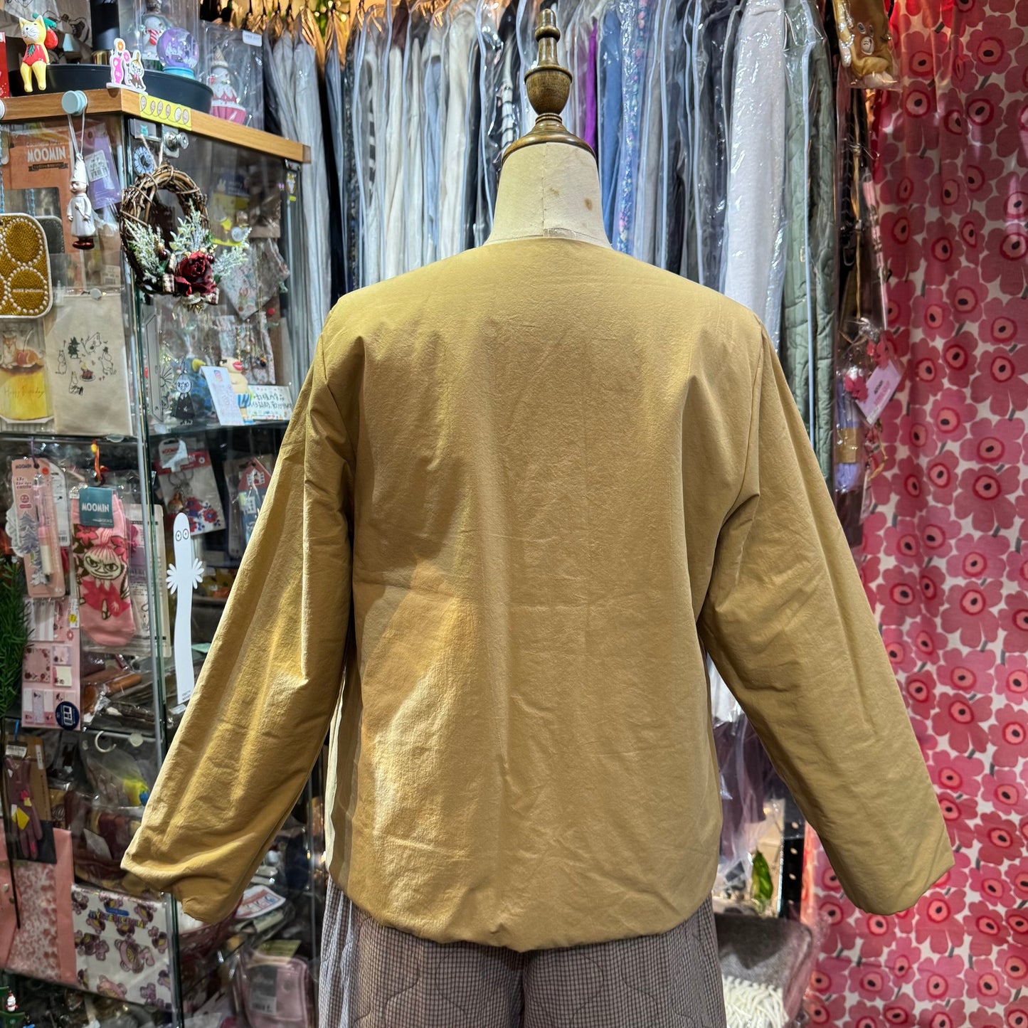 Sale- Vent d Ouest X Liberty London 2Way Beige Jacket, made in Japan