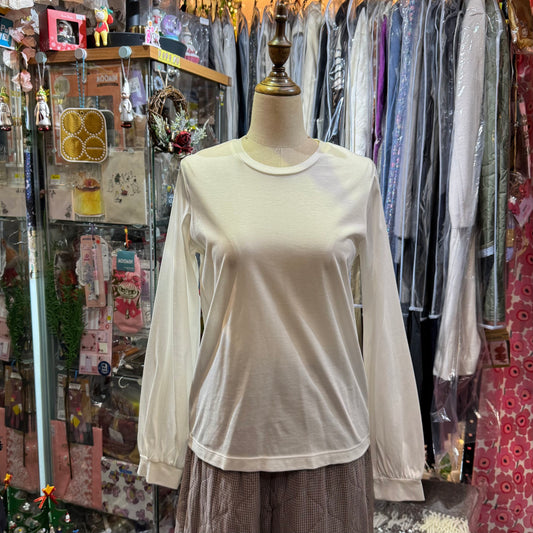 Sale- Mizuiro Ind White T-shirt, made in Japan