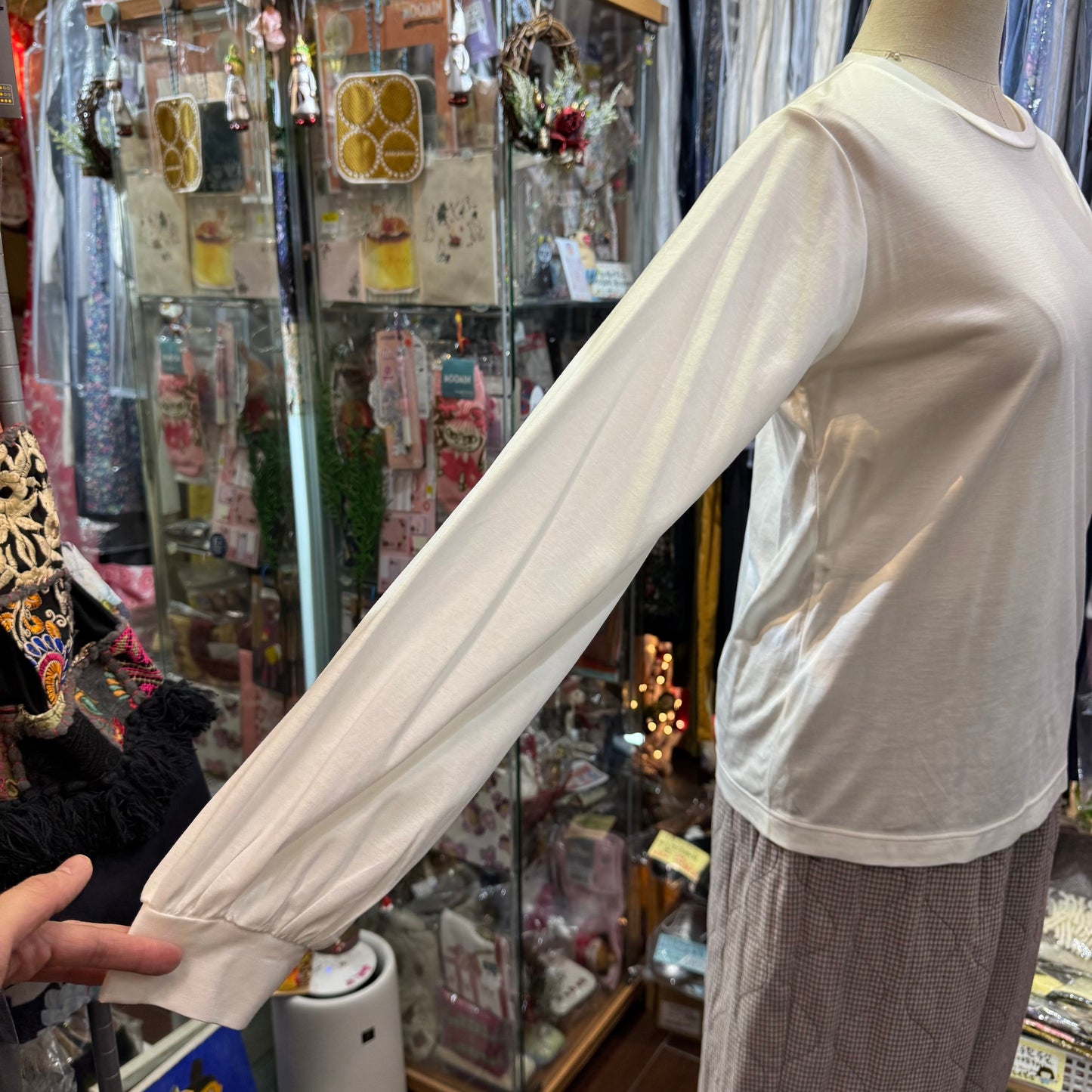 Sale- Mizuiro Ind White T-shirt, made in Japan