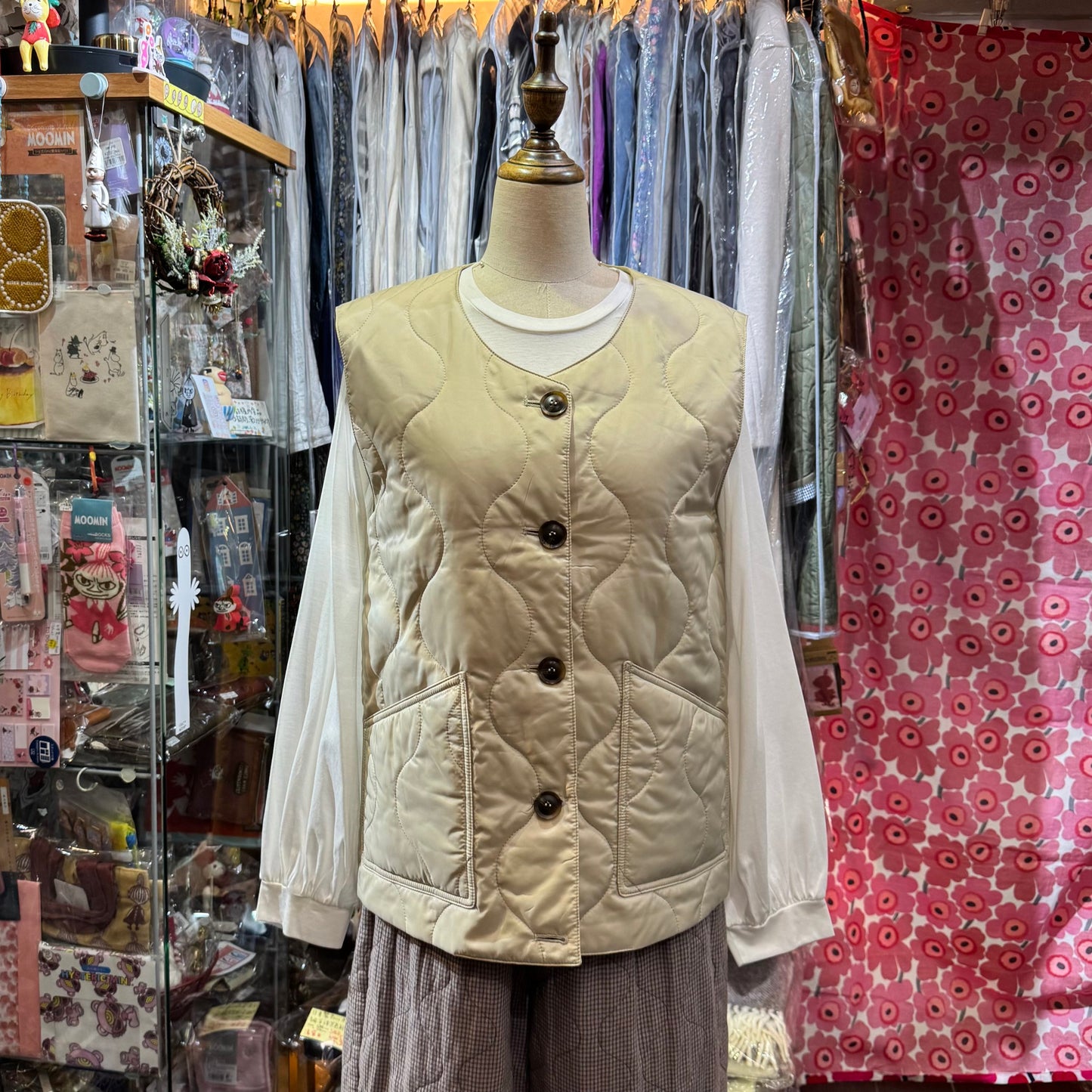London Tradition Beige Quilted Best Jacket, made in UK