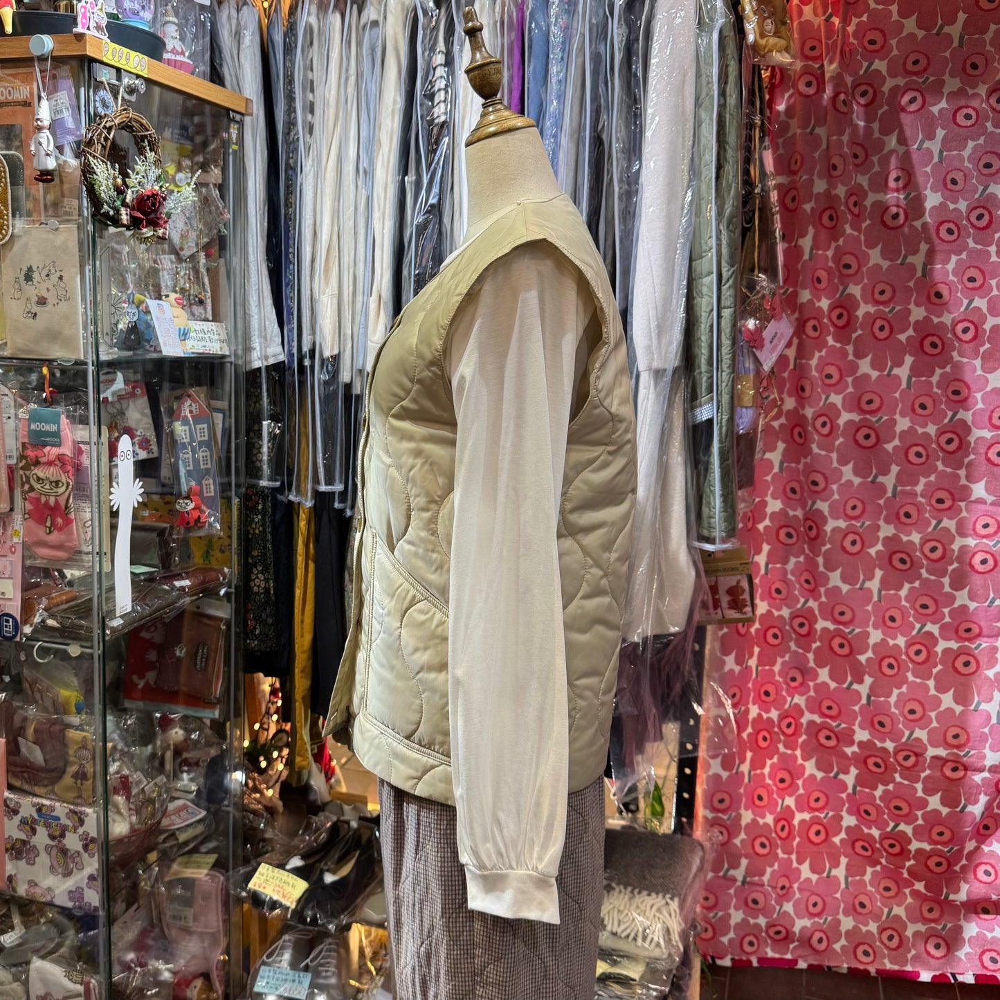 London Tradition Beige Quilted Best Jacket, made in UK