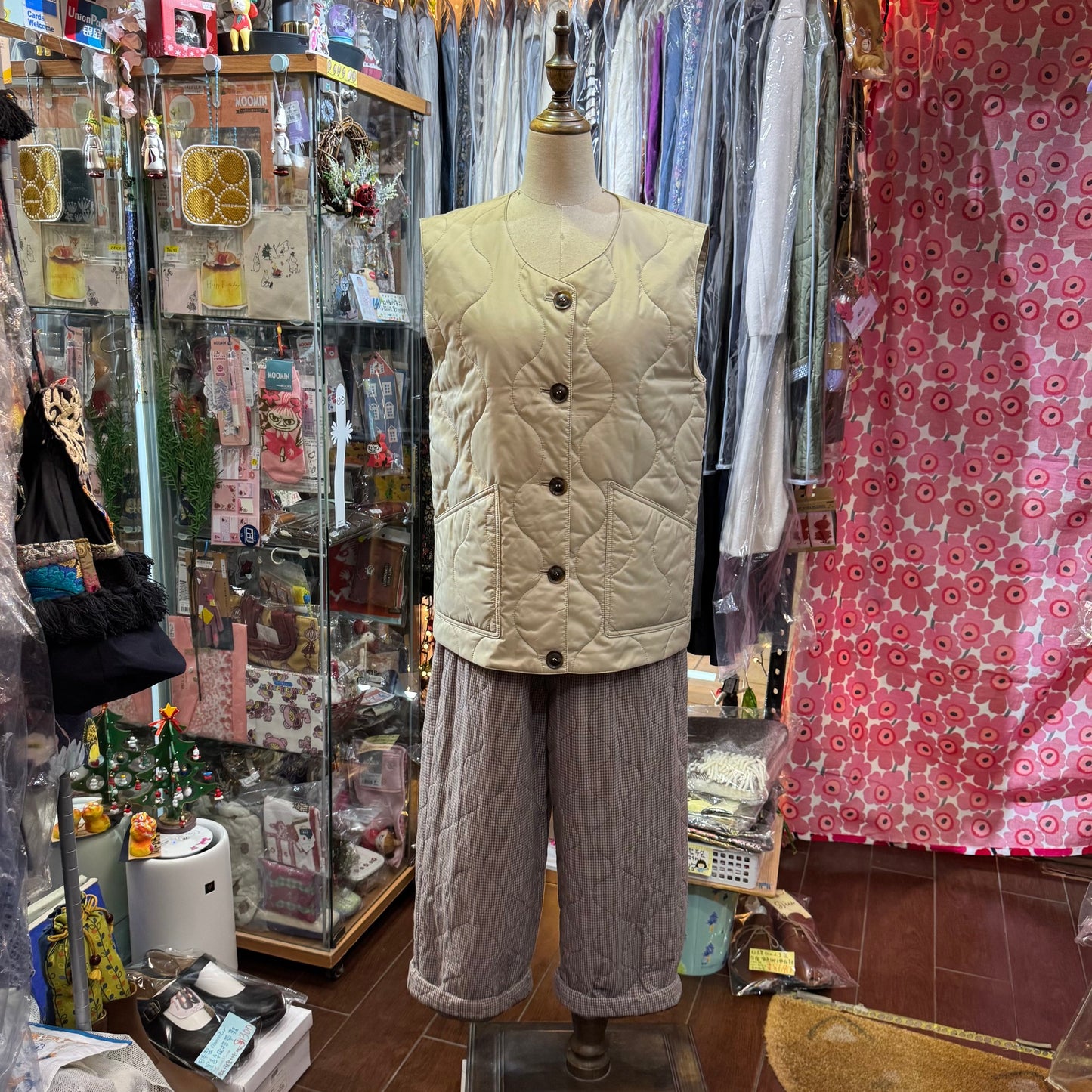 London Tradition Beige Quilted Best Jacket, made in UK