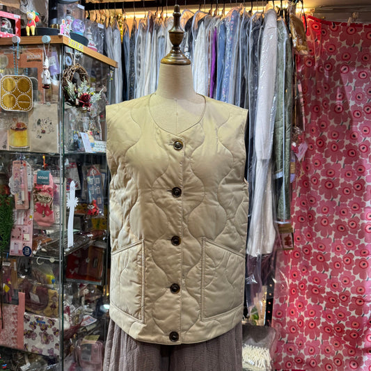 London Tradition Beige Quilted Best Jacket, made in UK