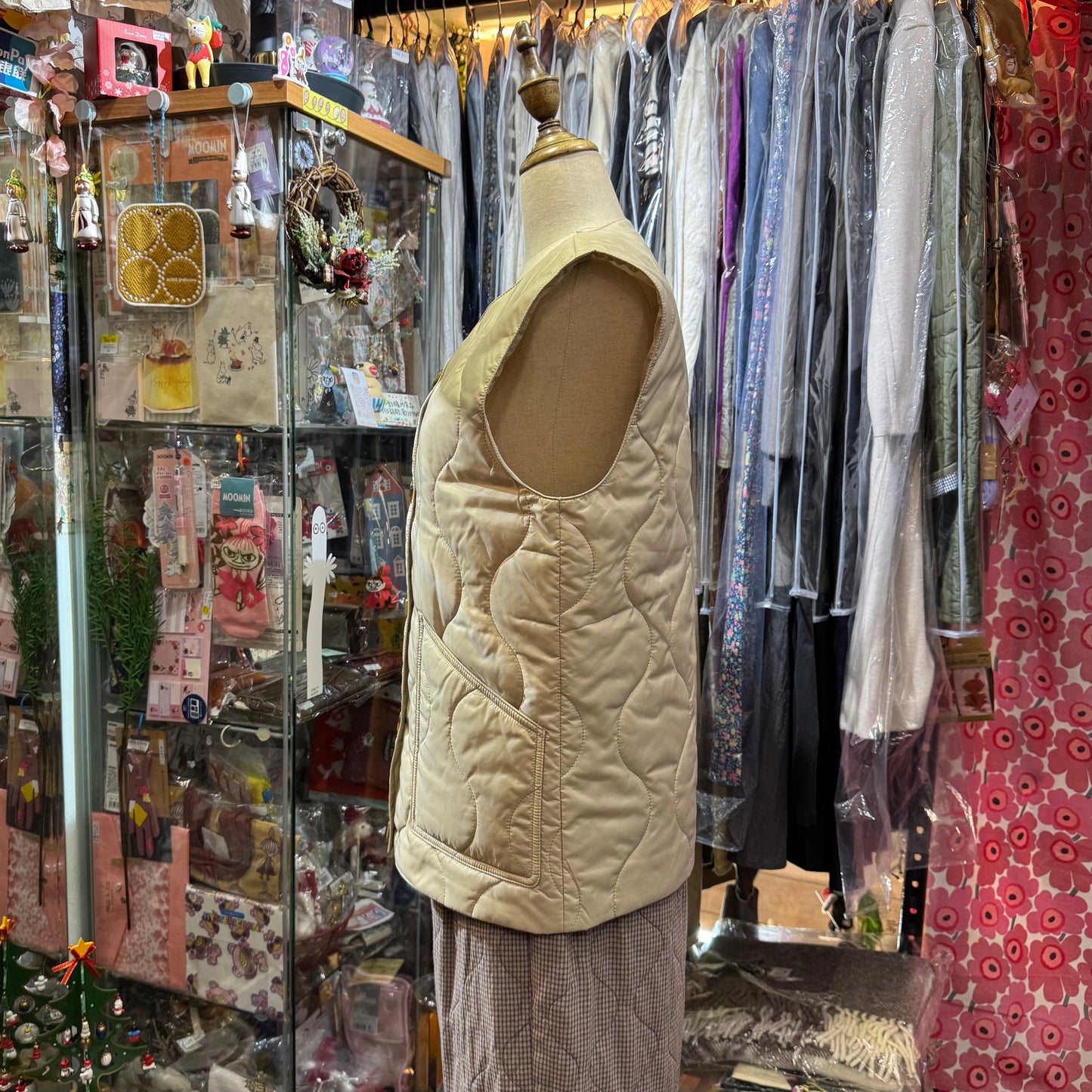 London Tradition Beige Quilted Best Jacket, made in UK