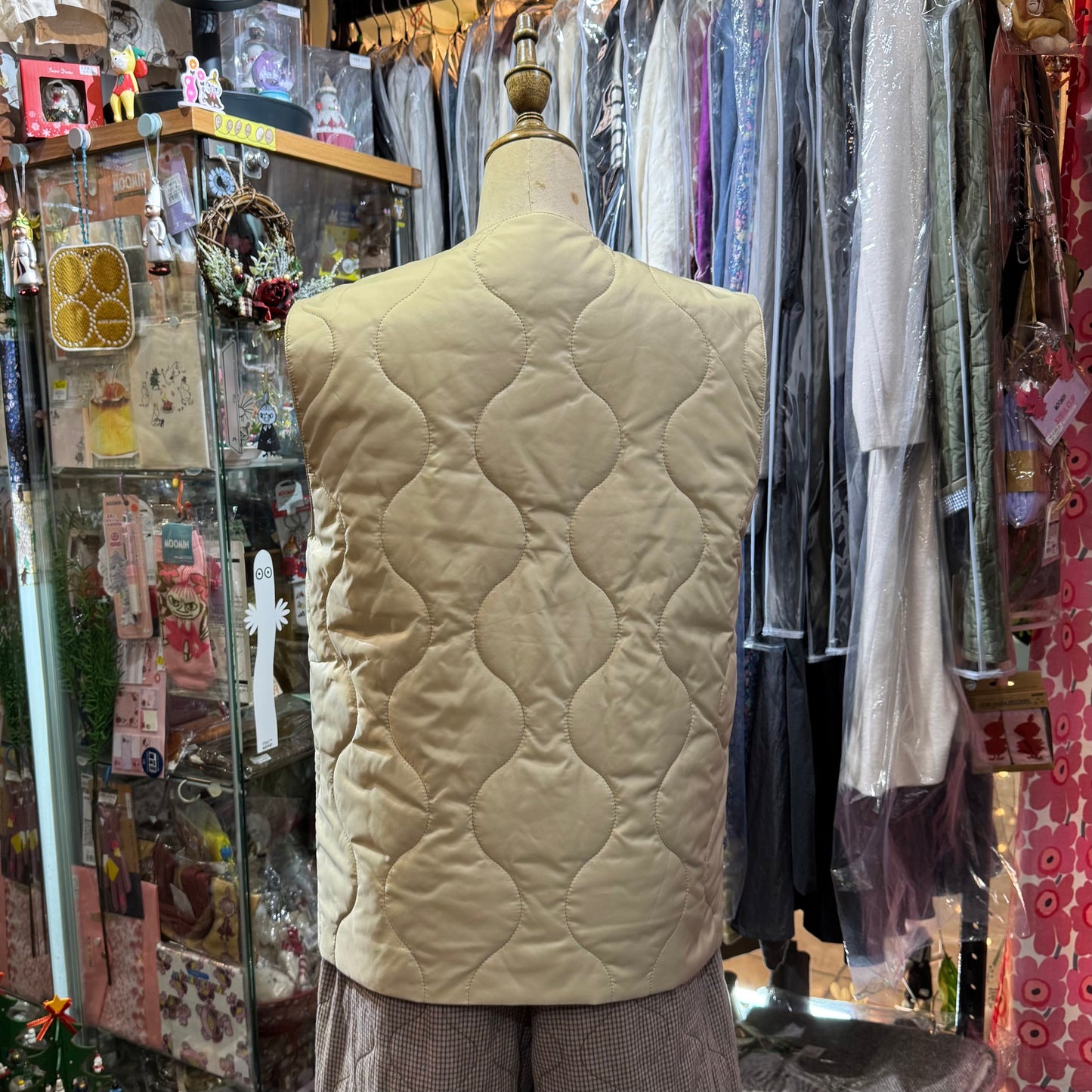 London Tradition Beige Quilted Best Jacket, made in UK
