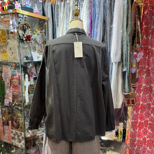 EXTRA30- VM Charcoal Shirt, made in Japan