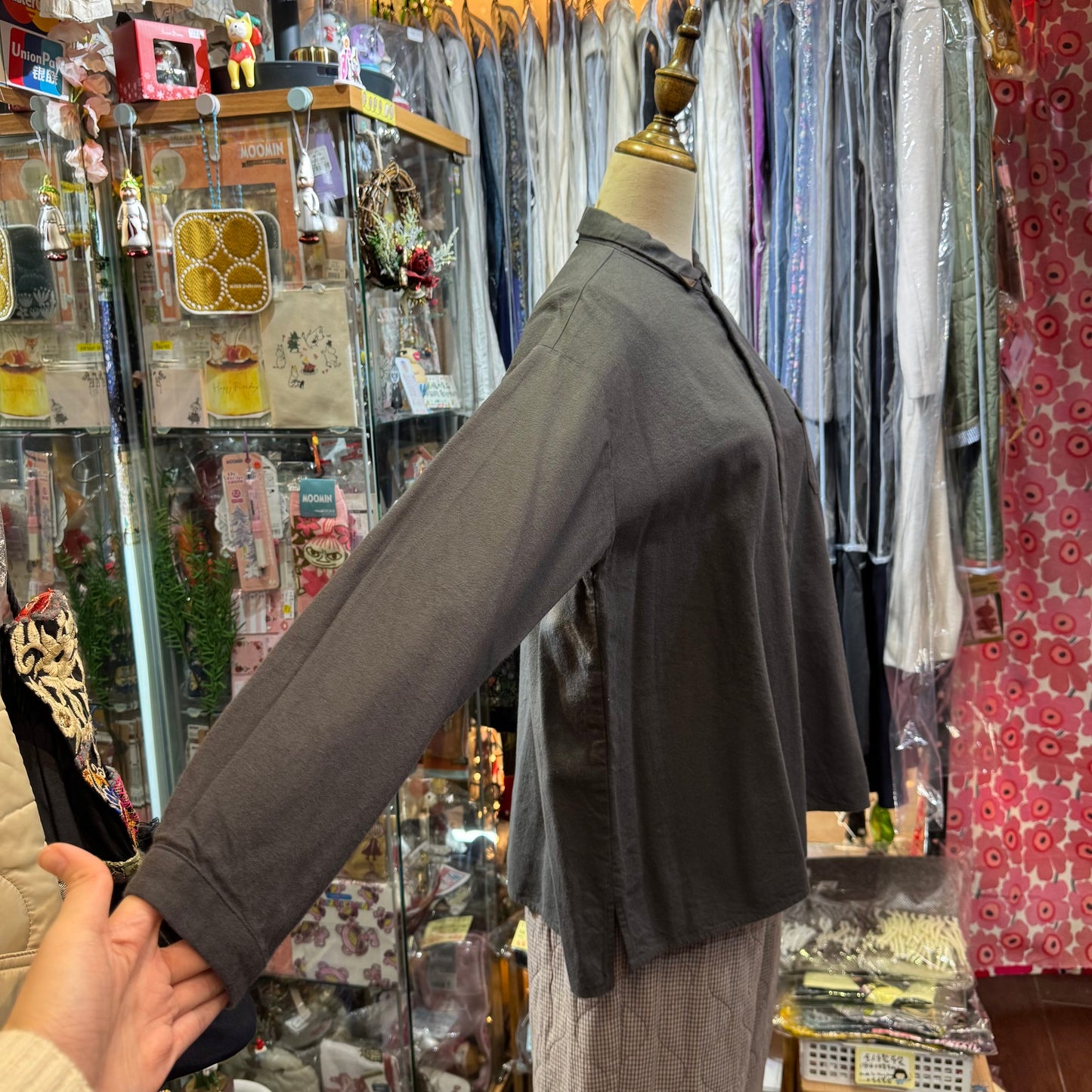 Sale- VM Charcoal Shirt, made in Japan