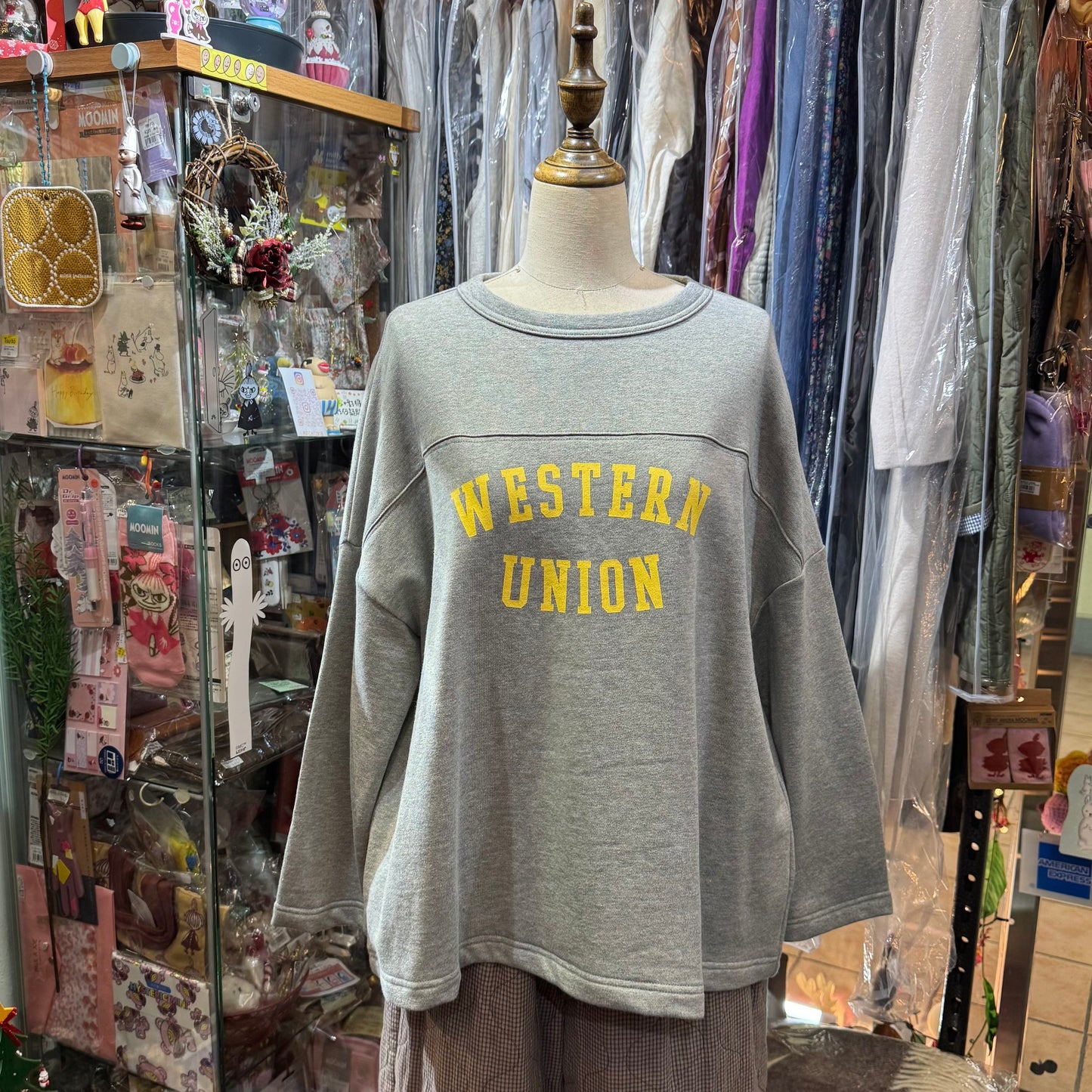 Sale- Diaries Western Union Sweater, 2 Colors, made in Japan